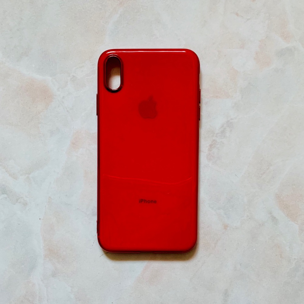 Red Tpu case xs max